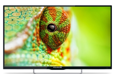 Телевизор LED PolarLine 43" 43PL51STC-SM черный FULL HD 50Hz DVB-T DVB-T2 DVB-C DVB-S2 WiFi Smart TV (RUS)