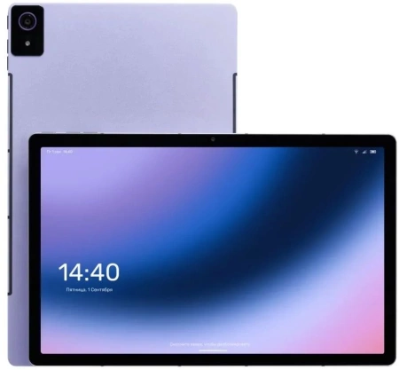 Планшет Kvadra TS11.02-2111-31 (2.4) 8C RAM6Gb ROM128Gb 10.95" IPS 2000x1200 KvadraOS фиолетовый 13Mpix 5Mpix BT WiFi 256Gb