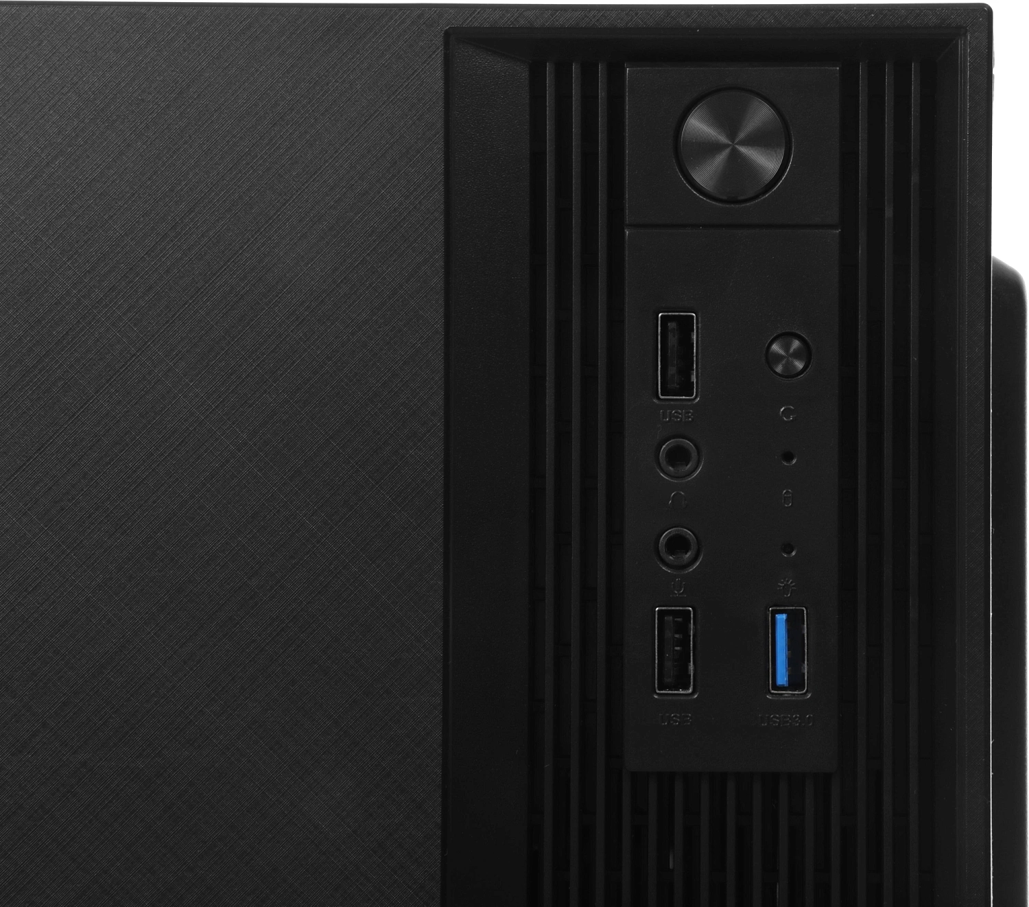 ПК Amur Нарвал A5A12 MT Ryzen 5 3400G (3.7) 8Gb SSD256Gb Vega 11 FreeDOS GbitEth 400W мышь клавиатура черный (RUS) (2139459)