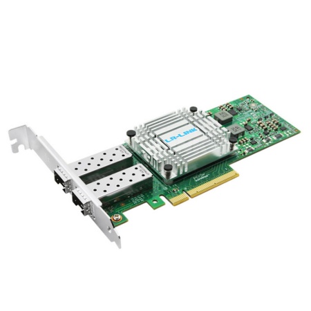 Сетевая карта LR-Link NIC PCIe 3.0 x8, 2 x 10G SFP+, Intel XL710 chipset (FH+LP)