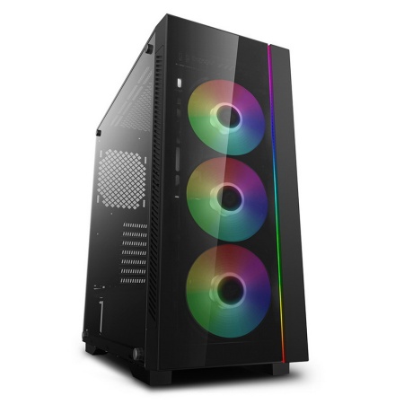 MATREXX 55 V3 ADD-RGB 3F DP-ATX-MATREXX55V3-AR-3F (713982) E-ATX, CPU Height 160mm, VGA max 370mm, "USB 2.0 x 2, USB 3.0 x 1, Audio x 1, Mic x 1, int. 3.5"/2.5" x 2 , 2.5" x 2+2, Ext. 5.25" x 0 (713982) (DP-ATX-MATREXX55V3-AR-3F) (713982)"