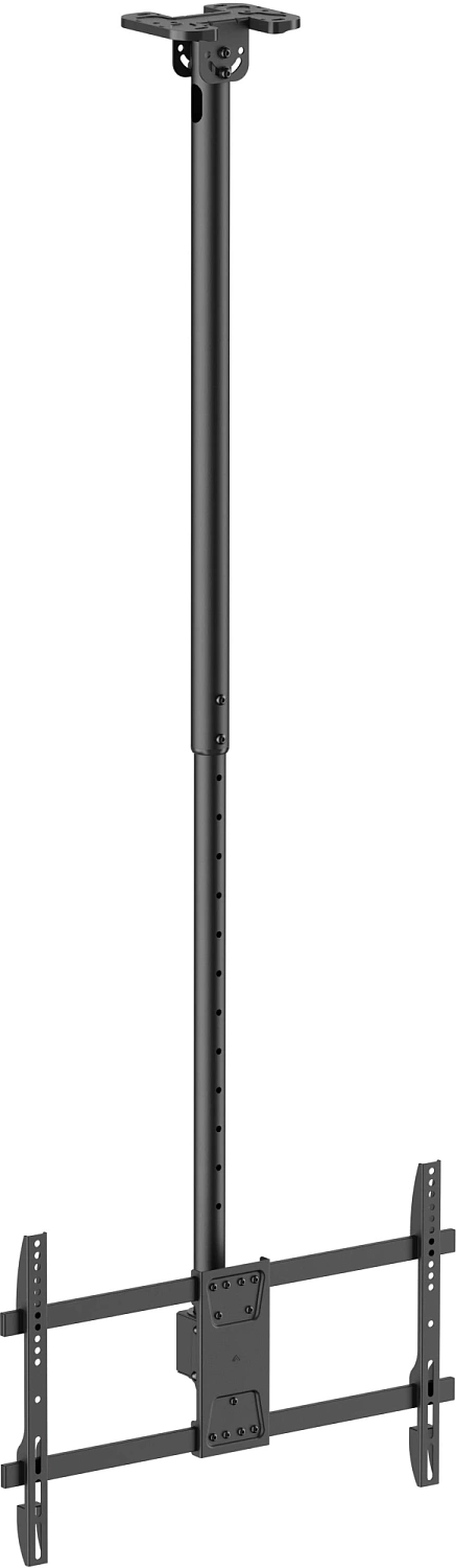 Кронштейн для телевизора Ultramounts UM961 черный 43"-86" макс.60кг потолочный поворот и наклон