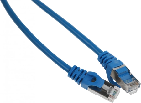 Патч-корд Premier PP22-2M/B 1000Гбит/с FTP 4 пары cat5E CCA molded 2м синий RJ-45 (m)-RJ-45 (m)