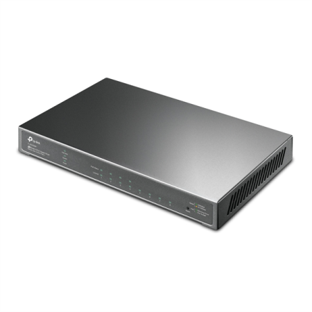 Коммутатор TP-Link JetStream SG2008P (L2) 8x1Гбит/с 4PoE+ 62W управляемый