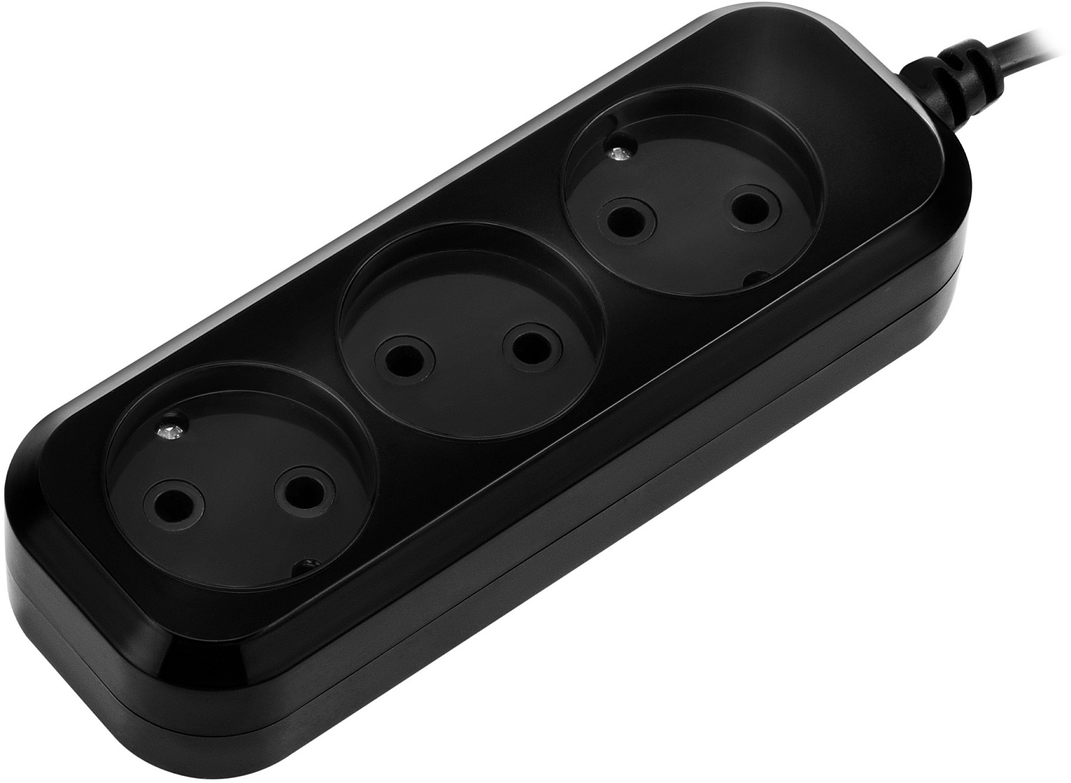 Сетевой удлинитель SunWind SW-PE33-B 3м (3 розетки) черный (коробка)