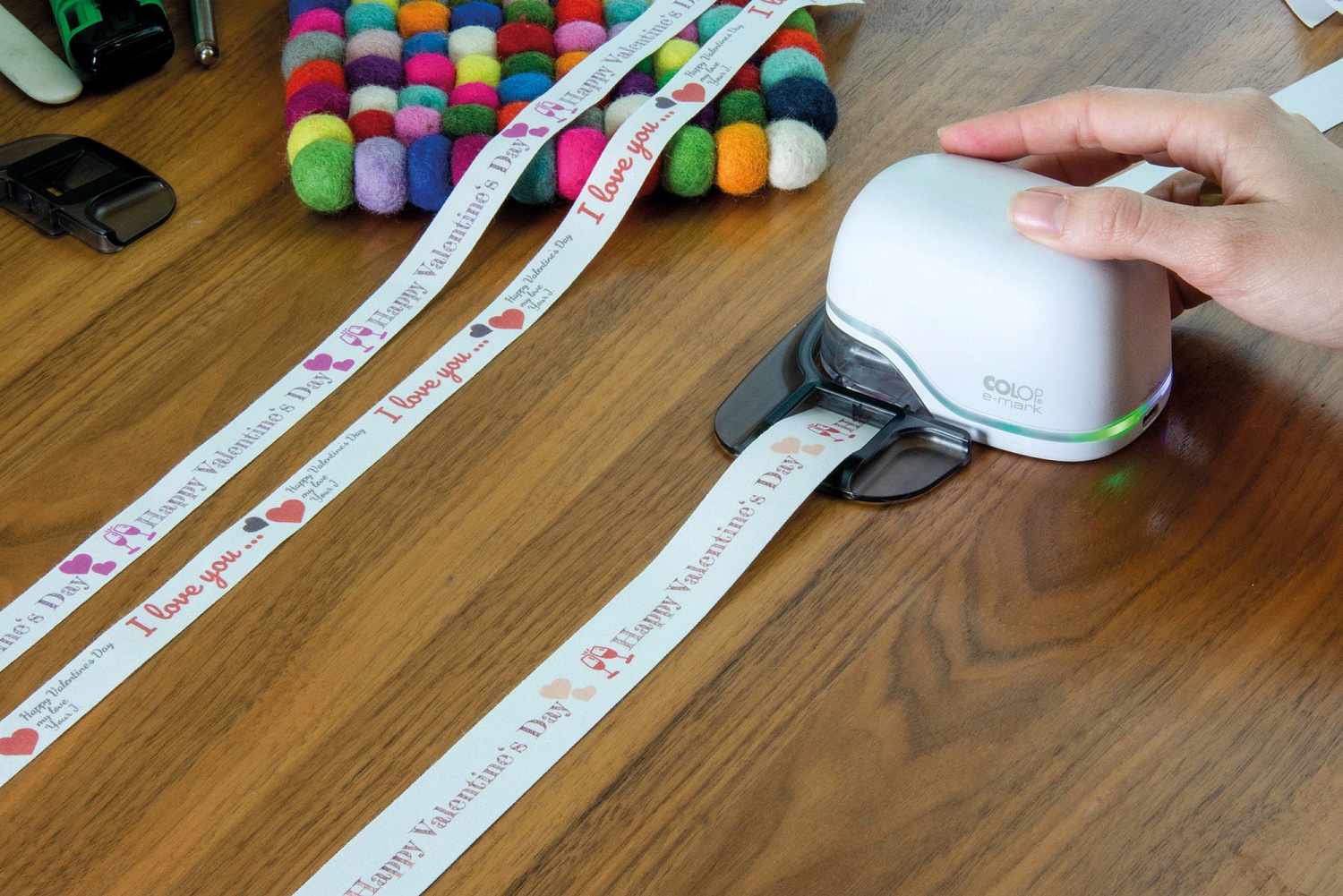 Лента Colop e-mark (154922) сег.:25 белый