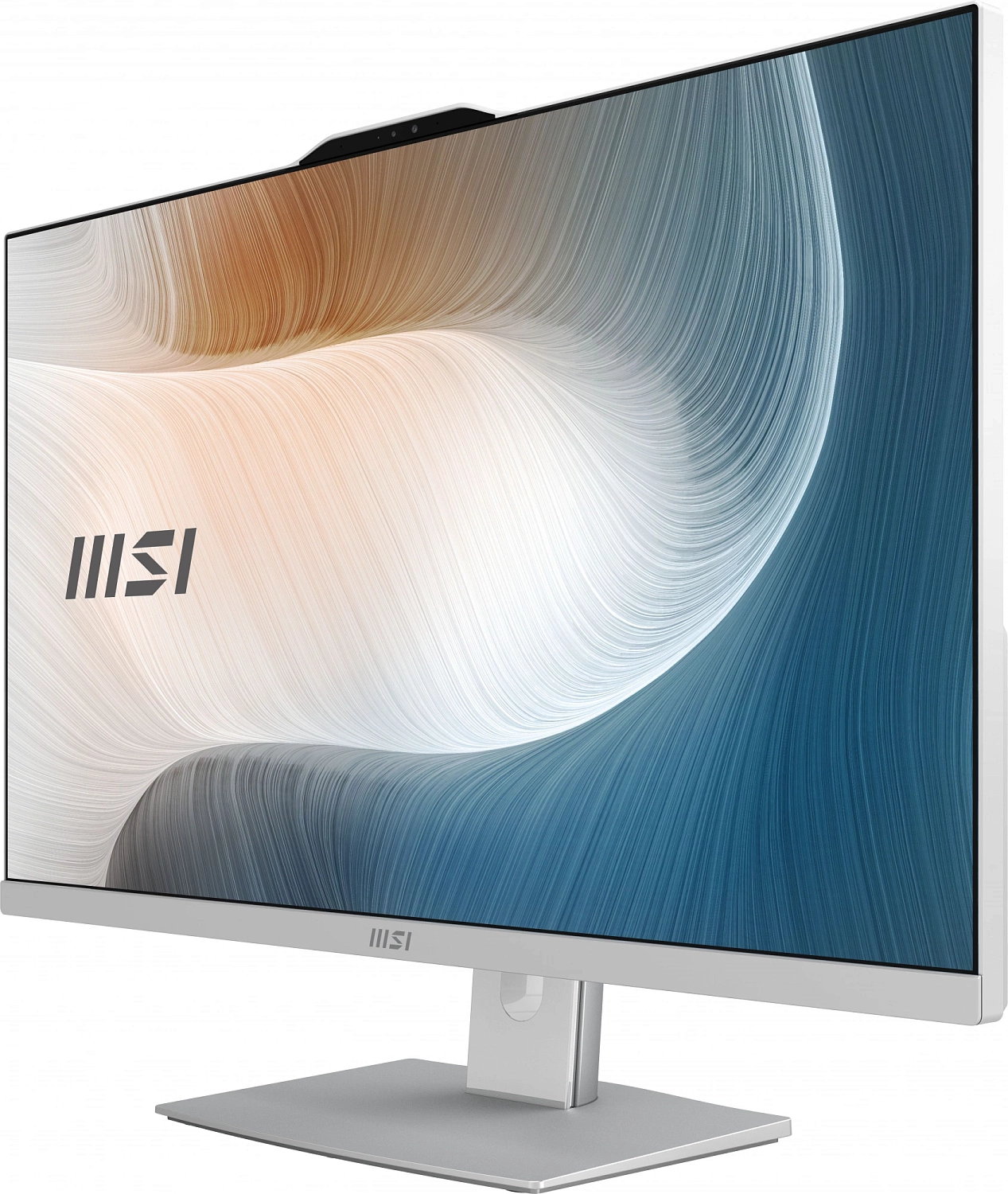 Моноблок MSI Modern AM272P 1M-676XRU 27" Full HD Core 3 100U (1.2) 16Gb SSD512Gb noOS GbitEth WiFi BT 120W клавиатура мышь Cam белый 1920x1080