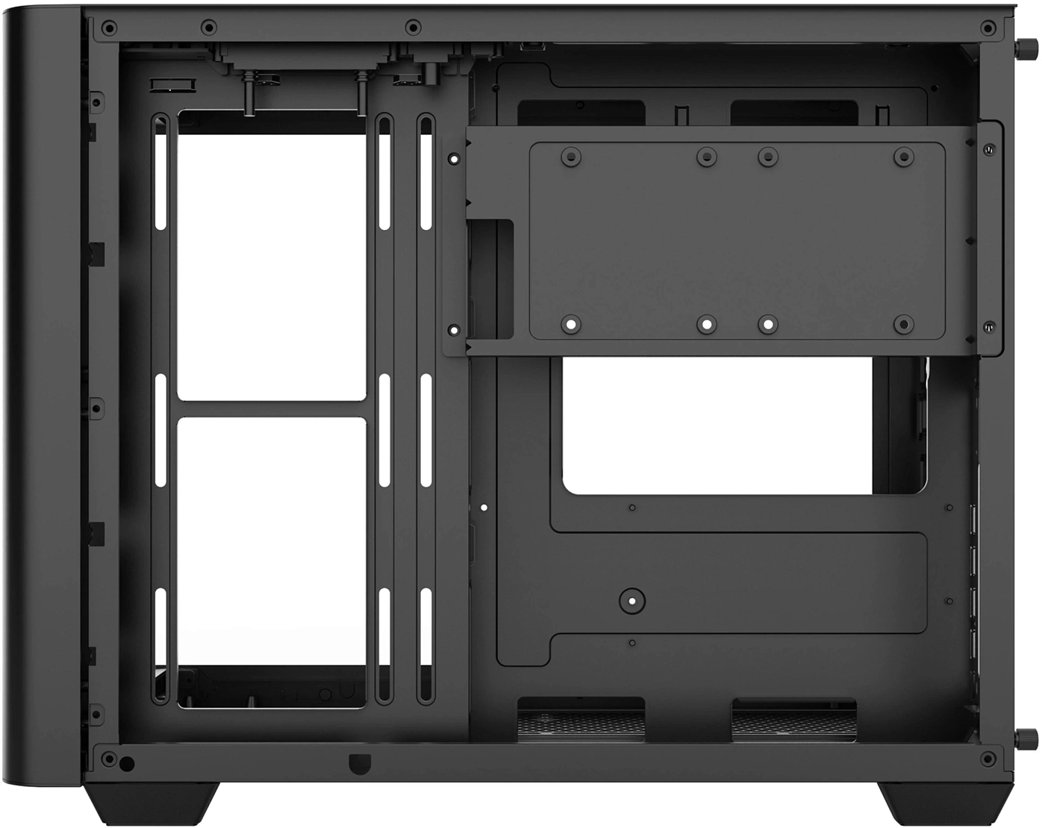 Корпус Bloody BD-CC112 черный без БП mATX 9x120mm 2xUSB3.0 audio bott PSU