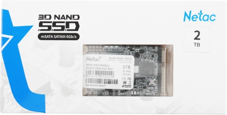 Накопитель SSD Netac mSATA 2Tb NT01N5M-002T-M3X N5M mSATA