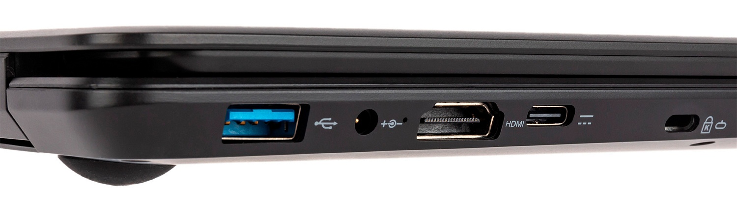 Ноутбук Hiper Workbook MTL1585W Core i3 1115G4 8Gb SSD512Gb Intel UHD Graphics 15.6" IPS FHD (1920x1080) noOS black WiFi BT Cam 5000mAh (MTL1585W1115DS)