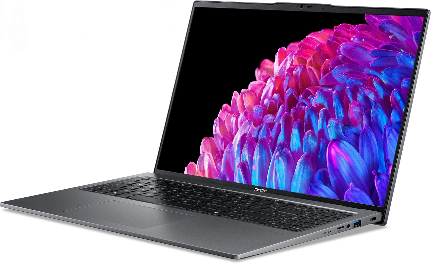 Ноутбук Acer Swift SFG16-72-50UC Core Ultra 5 processor 125H/16GB/SSD1024GB/16.0"/IPS/WQXGA/Win11/Iron (NX.KUBCD.002)