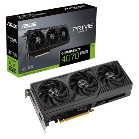 Видеокарта ASUS PRIME-RTX4070S-O12G /RTX4070S,HDMI,DP*3,12G,D6X