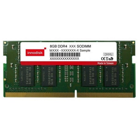 Модуль памяти Innodisk 8GB DDR4 ECC SO-DIMM 2133МГц, 1Gx8