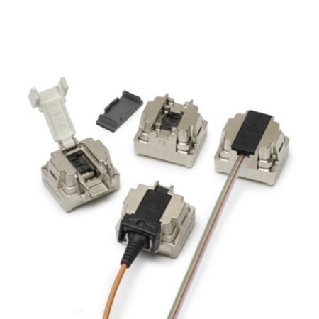 AFBR-811FN1Z 12-channel MiniPOD Transmitter, 100G (100GBASE-SR10 and nPPI), 9x9 MEG-Array connector with 1.27 mm pitch, Optical Interface: PRIZM LightTurn optical turn 1x12 ribbon fiber connector, 850nm VCSEL laser array, Foxconn Avago