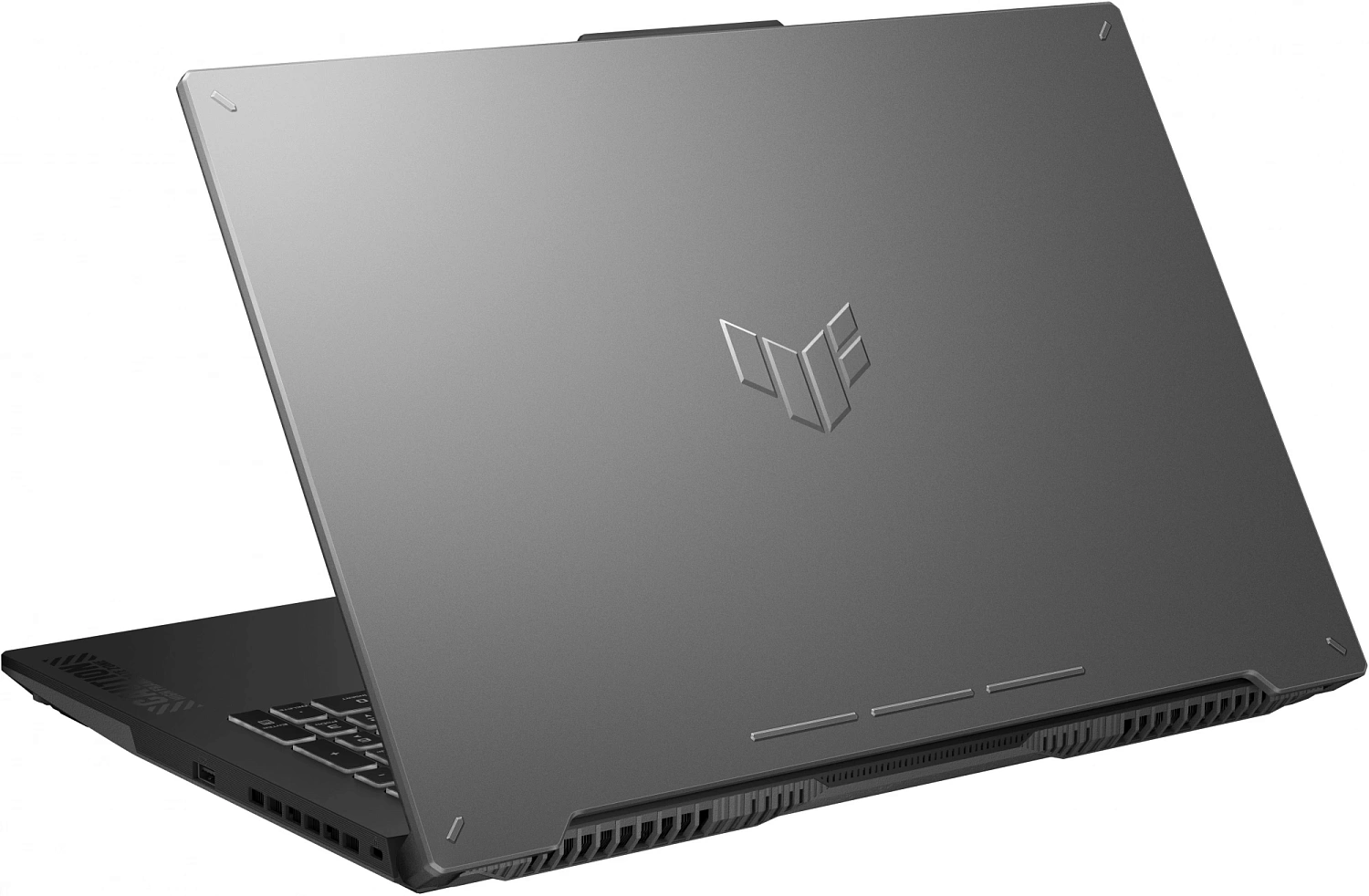 Ноутбук Asus TUF Gaming A17 FA707XV-HX035 Ryzen 9 7940HS 16Gb SSD512Gb NVIDIA GeForce RTX4060 8Gb 17.3" IPS FHD noOS grey WiFi BT Cam (90NR0E95-M001Y0)