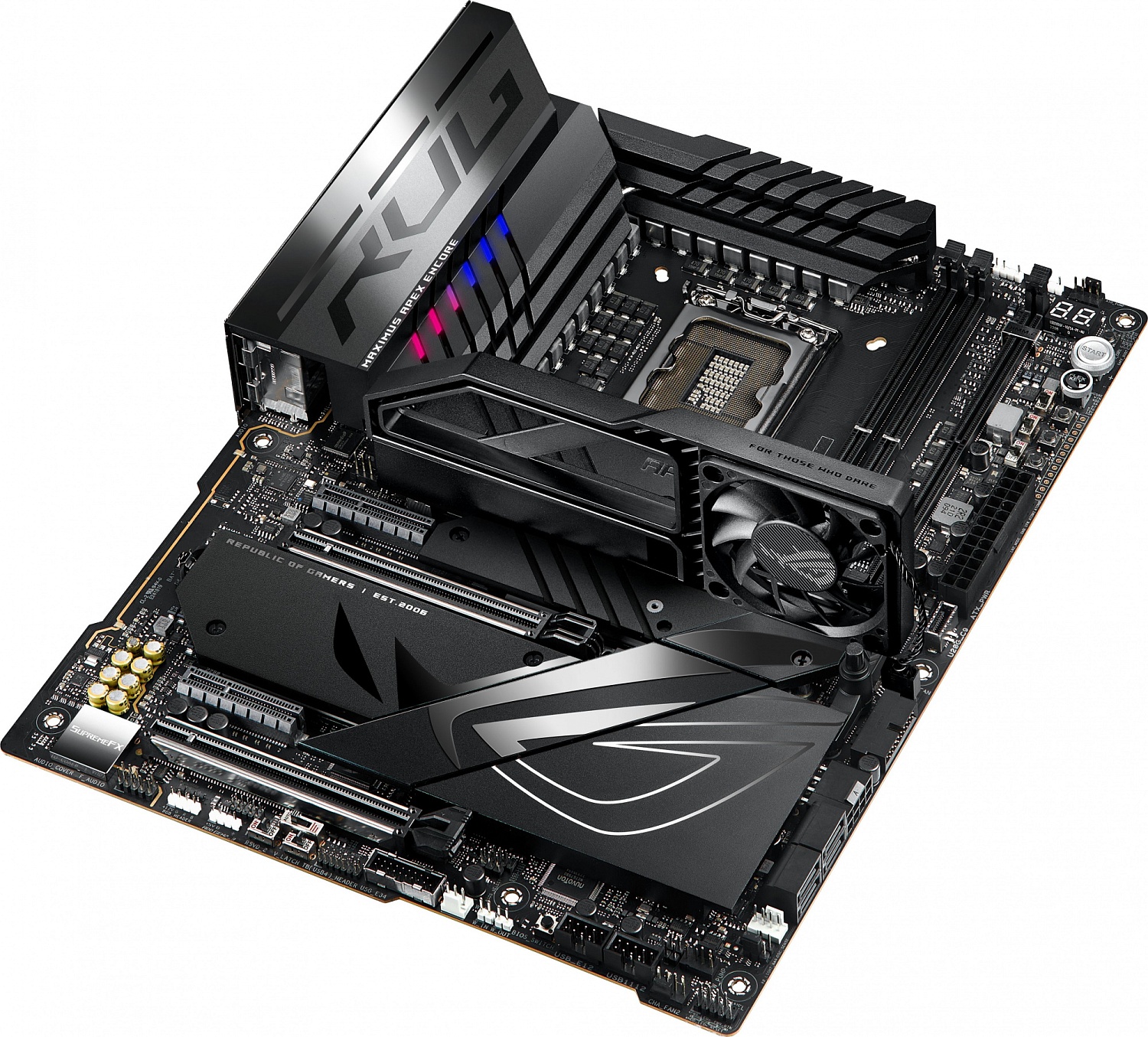Материнская плата ASUS ROG MAXIMUS Z790 APEX ENCORE, LGA1700, Z790, 4*DDR5, HDMI, 6xSATA3 + RAID, M2, Audio, Gb LAN, USB 3.2, USB 2.0, ATX; 90MB1FX0-M0EAY0
