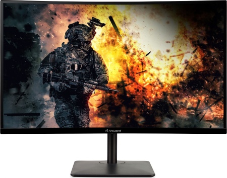 Монитор Aopen 27" 27HC5URSbmiiphx черный VA LED 1ms 16:9 HDMI M/M матовая HAS Piv 250cd 178гр/178гр 2560x1440 165Hz DP 2K 3.3кг