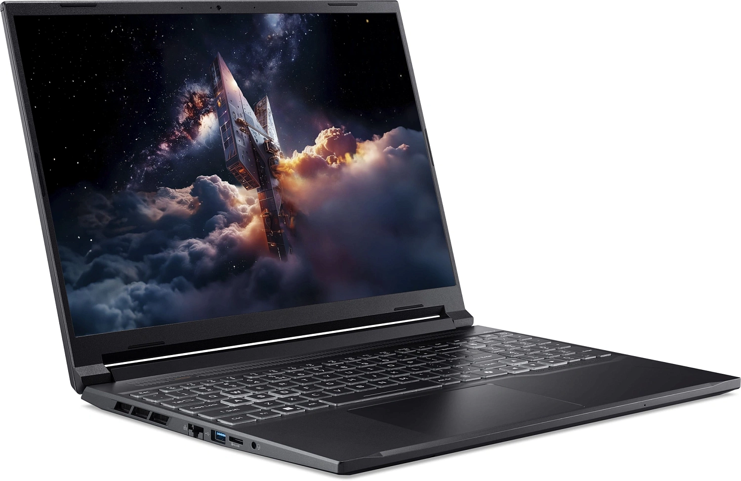 Ноутбук Acer Nitro V 16S ANV16S-71-57UH Intel Core 5 210H/16Gb (1*16 D5)/SSD1Tb/RTX5060 8Gb (85W)/16"/IPS/WQXGA/2560x1600/180Hz/NoOS/RJ-45/Black/2.1kg