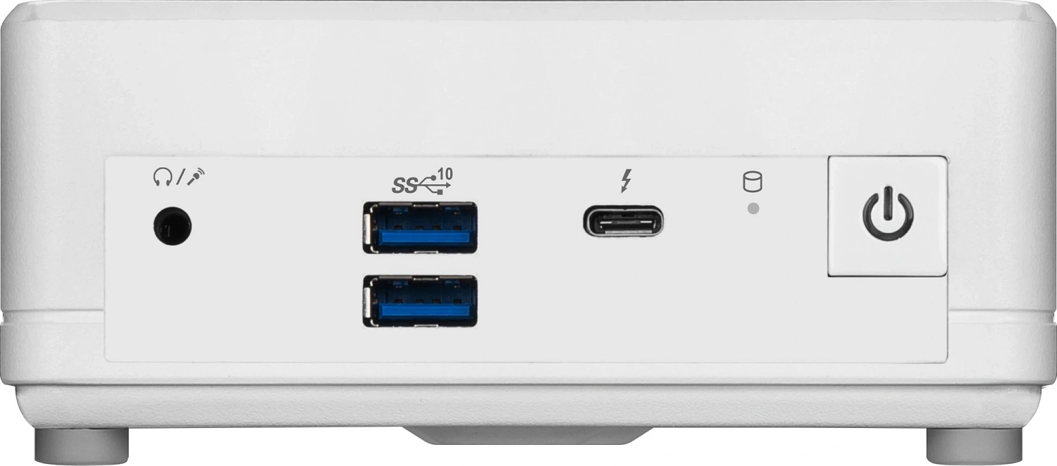 Неттоп MSI Cubi 5 1M-461BRU Core 7 150U (1.8) Graphics CR без ОС 2xGbitEth WiFi BT белый (936-B0A822-461)