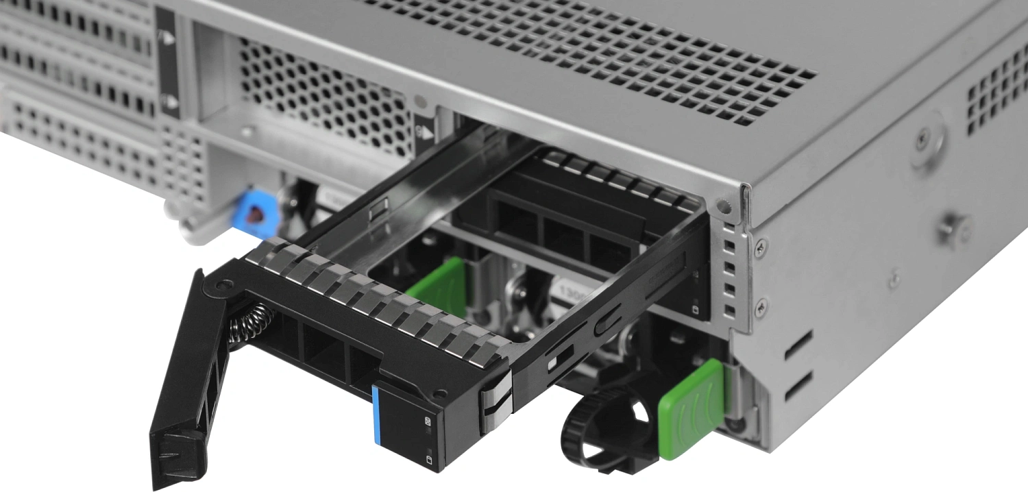 Сервер IRU Rock g2225p 2x6348 4x64Gb 2x1800Gb 2.5" SAS-3 9361-8I AST2500 2xGigEth 2x1300W w/o OS (2139294)