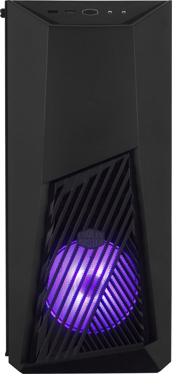 Корпус Cooler Master MasterBox K501L RGB TG черный без БП ATX 5x120mm 4x140mm 1xUSB2.0 1xUSB3.0 audio bott PSU
