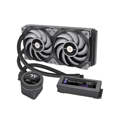 Floe RC Ultra 240 CPU&Memory AIO Liquid Cooler? [CL-W324-PL12GM-A] /All-in-one liquid cooling system/120 Fan*2/memory not include (528016)