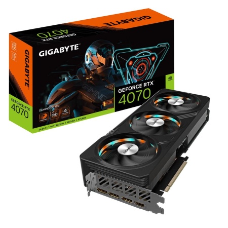 Видеокарта Gigabyte Bad Pack RTX4070 GAMING OC 12GB GDDR6X 192-bit DPx3 HDMI (GV-N4070GAMING OC-12GD)