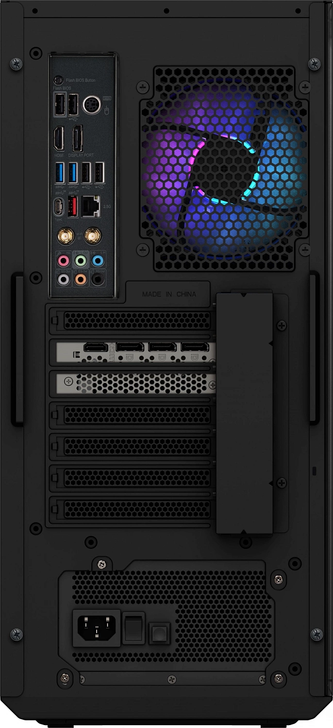 ПК MSI Infinite X2 14NUG9-439RU Core i9 14900KF (3) 64Gb 2Tb 7.2k SSD1Tb RTX4080 16Gb Windows 11 Professional 2.5Gigabit WiFi BT 850W черный