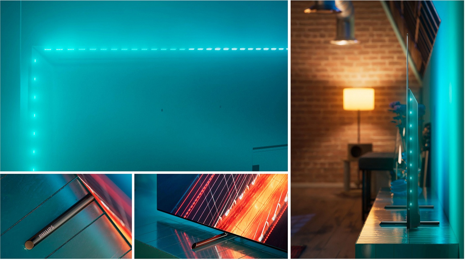 Телевизор OLED Philips 55" 55OLED708/12 антрацитовый 4K Ultra HD 120Hz DVB-T DVB-T2 DVB-C DVB-S DVB-S2 USB WiFi Smart TV