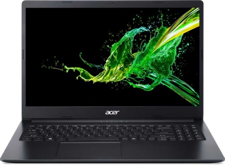 Ноутбук Acer Aspire 3 A315-34-S7V3 Celeron N4020 8Gb SSD256Gb Intel UHD Graphics 600 15.6" IPS FHD (1920x1080) Free DOS black WiFi BT Cam 4810mAh (NX.HE4EX.05R)