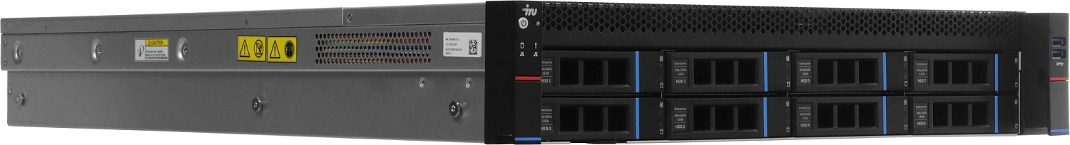 Сервер IRU Rock G2208IG3 2x5318Y 2x32Gb 2x480Gb SSD LSI 9361-8I 2xGigEth 2x1300W w/o OS (2195670)