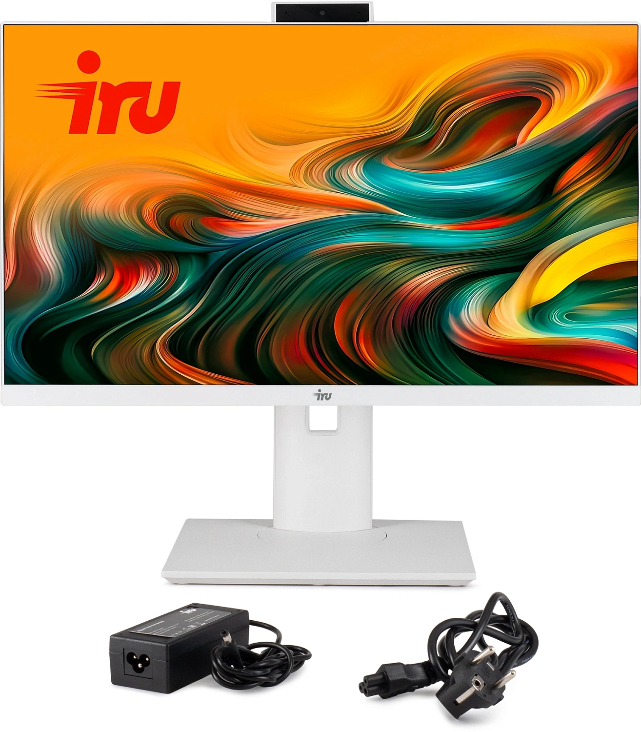 Моноблок IRU Tactio 23IW 23.8" Full HD i5 1235U (1.3) 16Gb SSD512Gb Iris Xe Windows 11 Pro GbitEth WiFi BT 120W Cam белый 1920x1080 (RUS)