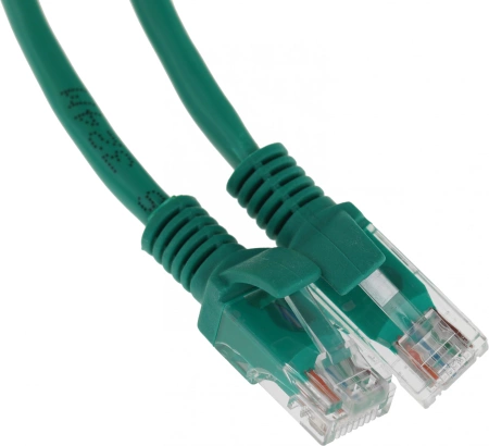 Патч-корд Premier PP12-3M/G 1000Гбит/с UTP 4 пары cat5E CCA molded 3м зеленый RJ-45 (m)-RJ-45 (m)