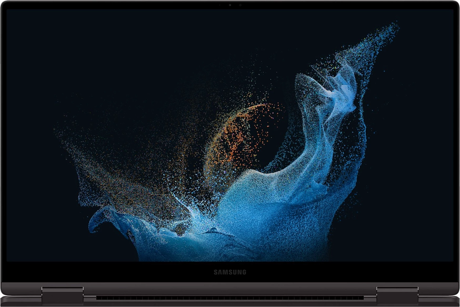 Ноутбук Samsung Galaxy Book 2 Pro 360 NP950 Core i7 1260P 16Gb SSD512Gb Intel Iris Xe graphics 15.6" AMOLED Touch FHD (1920x1080) Windows 11 Home English black WiFi BT Cam (NP950QED-KA1IN)