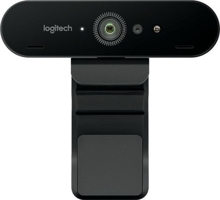 Камера Web Logitech Brio черный 13Mpix (4096x2160) USB3.0 с микрофоном (960-001105/960-001107)