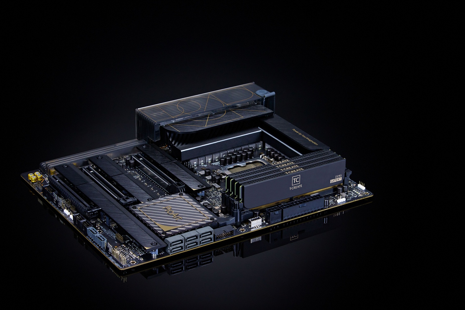 Материнская плата ASUS PROART Z790-CREATOR WIFI, LGA1700, Z790, 4*DDR5, HDMI, 8xSATA3 + RAID, M2, Audio, Gb LAN, USB 3.2, USB 2.0, ATX; 90MB1DV0-M0EAY0