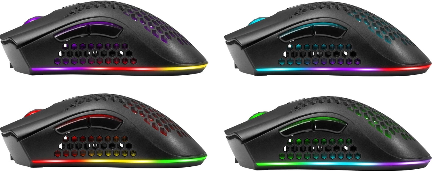 Мышь Defender Warlock GM-709L черный оптическая 2400dpi беспров. USB 7but (52709) Мышь Defender Warlock GM-709L черный оптическая 2400dpi беспров. USB 7but (52709)