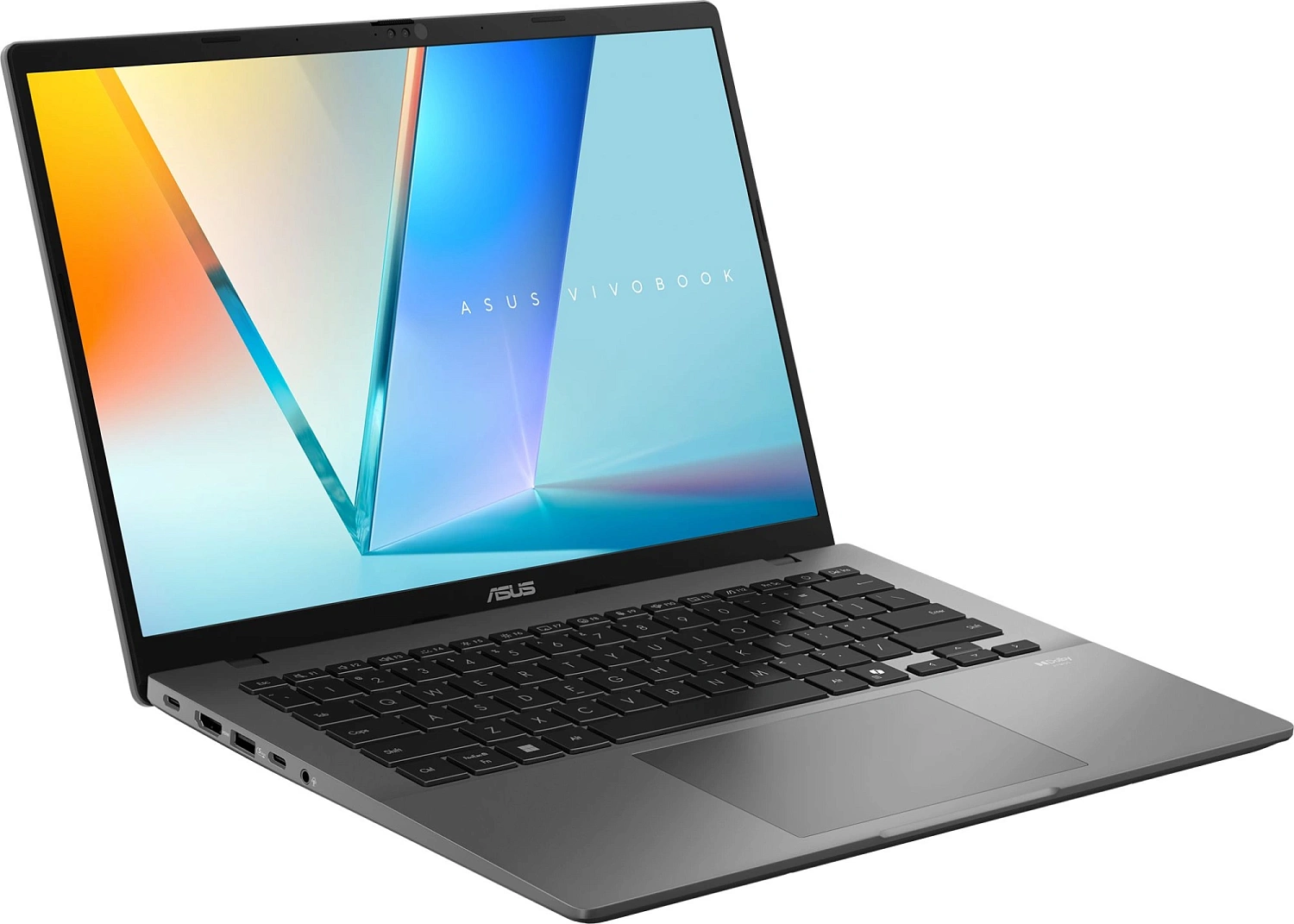 Ноутбук Asus VivoBook S14 S3407CA-LY134 Core Ultra 7 255H 32Gb SSD1Tb Intel Graphics 14" IPS WUXGA (1920x1200) без ОС grey WiFi BT Cam (90NB16J2-M00A30)