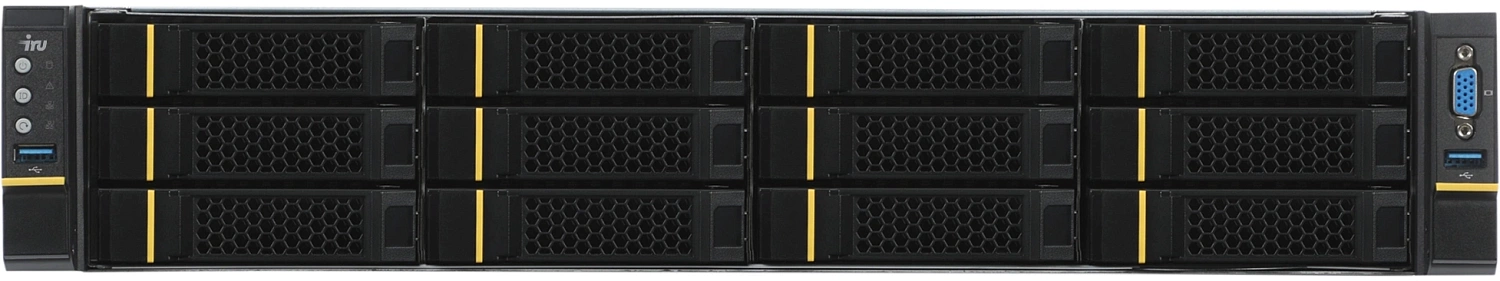 Сервер IRU Rock C2212P 2x6148 8x32Gb 2x480Gb 2.5" SSD 6G SATA 9361-8I AST2500 2x800W w/o OS (2024531)