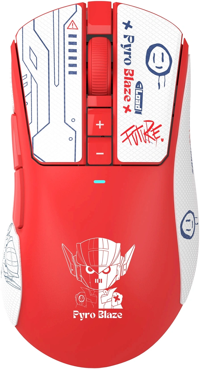 Мышь A4Tech Bloody R73 Ultra красный/рисунок оптическая 20000dpi беспров. USB-C 7but (R73 ULTRA PYRO BLAZE) Мышь A4Tech Bloody R73 Ultra красный/рисунок оптическая 20000dpi беспров. USB-C 7but (R73 ULTRA PYRO BLAZE)