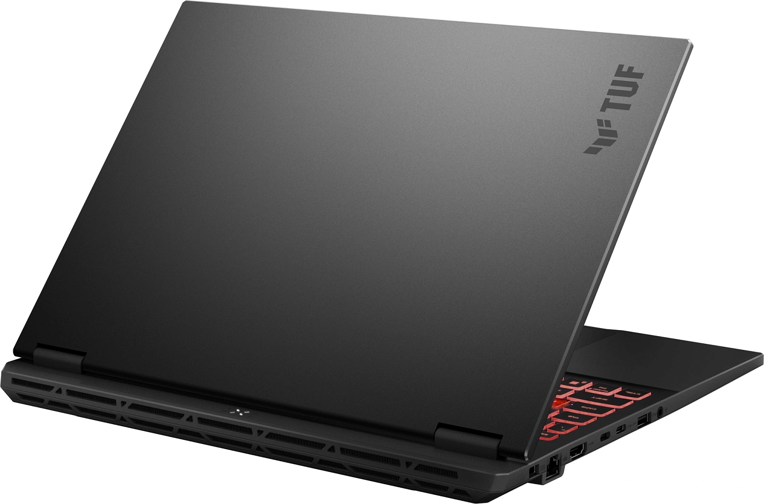 Ноутбук Asus TUF Gaming A16 FA608PP-QT006 Ryzen 9 8940HX 16Gb SSD512Gb NVIDIA GeForce RTX 5070 8Gb 16" IPS WQXGA (2560x1600) без ОС grey WiFi BT Cam (90NR0MD1-M00A50)