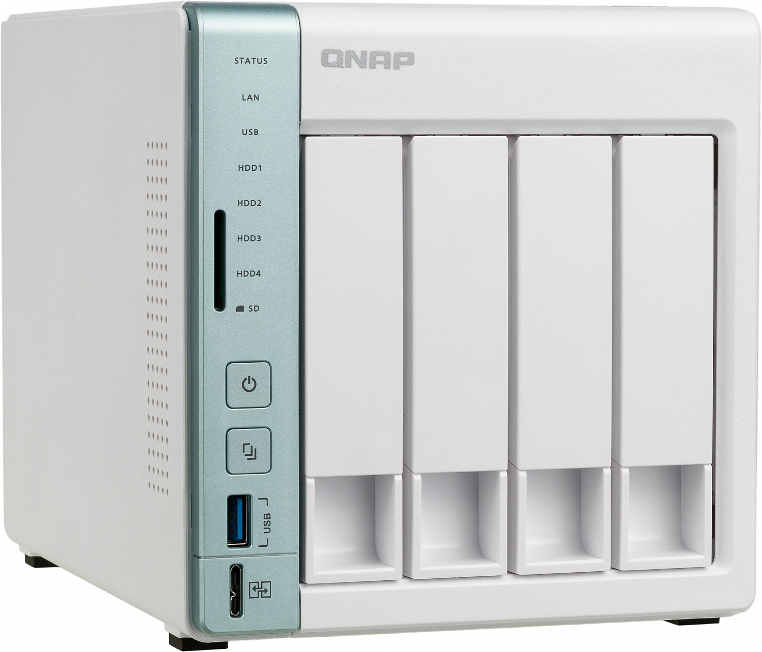 Сетевое хранилище NAS Qnap Original D4 PRO 4-bay настольный Celeron N3060