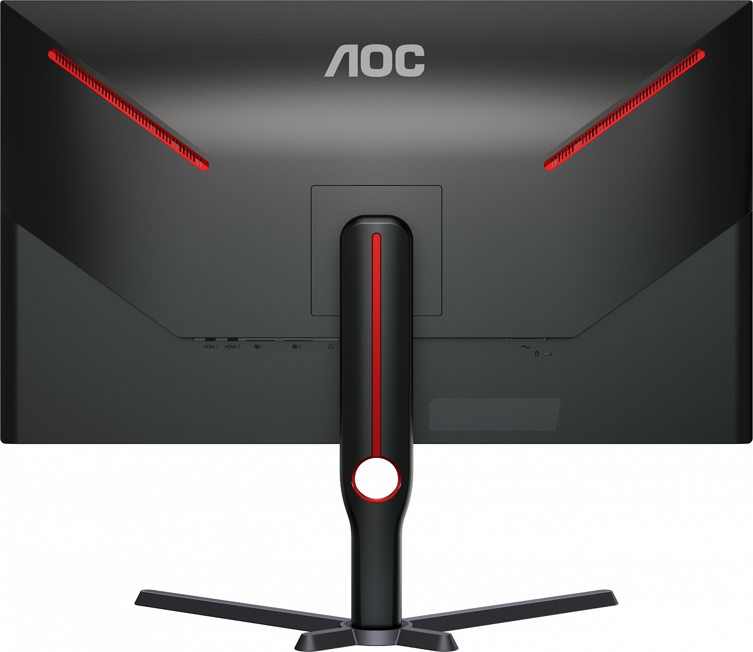 Монитор AOC 31.5" Gaming U32G3X черный/красный IPS LED 1ms 16:9 HDMI M/M матовая HAS Piv 1000:1 400cd 178гр/178гр 3840x2160 144Hz DP 4K 7.79кг