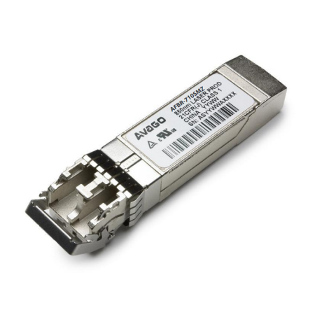 AFBR-710SMZ Transceiver 10G (10.3125 GBd Ethernet), SFP+, LC MM 400m, 850nm VCSEL laser, bail de-latch, Foxconn Avago {100}