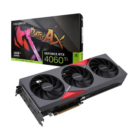 RTX4060Ti NB EX OC 16GB-V 128-bit GDDR6 DPx3 HDMI 3FAN RTL