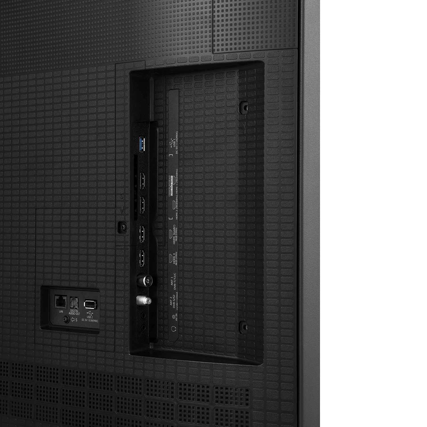 Телевизор QLED Hisense 75" 75U7Q темно-серый 4K Ultra HD 144Hz DVB-T DVB-T2 DVB-C DVB-S DVB-S2 USB WiFi Smart TV