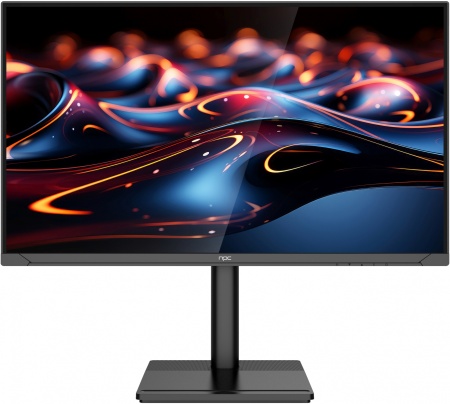 Монитор NPC 27" MU2707-K черный IPS LED 5ms 16:9 HDMI M/M матовая HAS Piv 1000:1 250cd 178гр/178гр 3840x2160 60Hz DP UHD USB 6.1кг