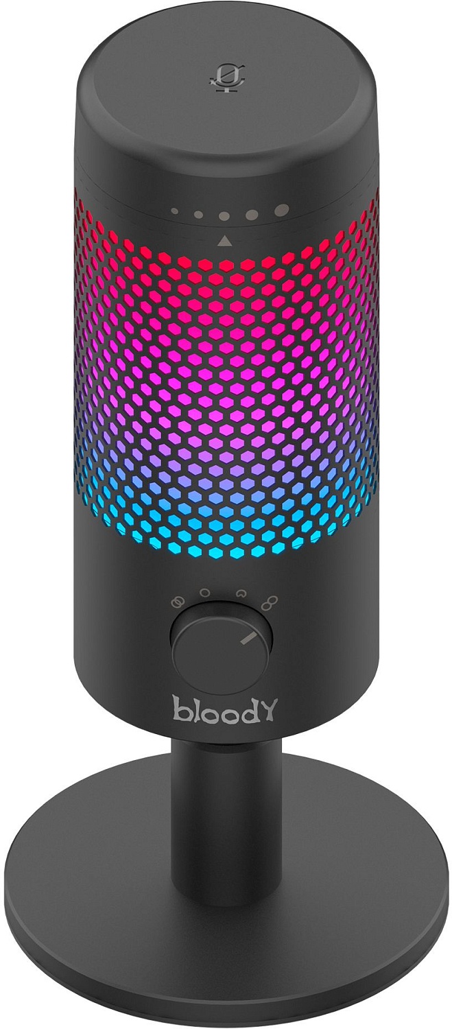 Микрофон проводной A4Tech Bloody GM50 Pro 2.5м черный