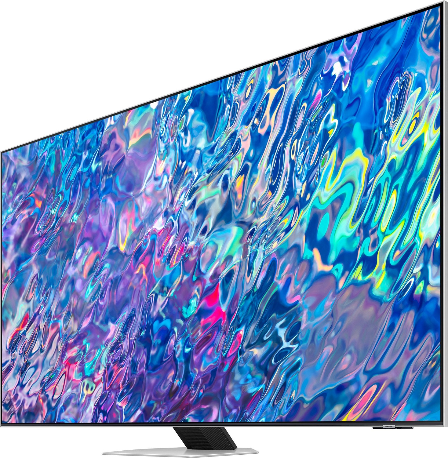Телевизор QLED Samsung 85" QE85QN85BAUXCE Q черный/серебристый 4K Ultra HD 100Hz DVB-T2 DVB-C DVB-S2 USB WiFi Smart TV (RUS)