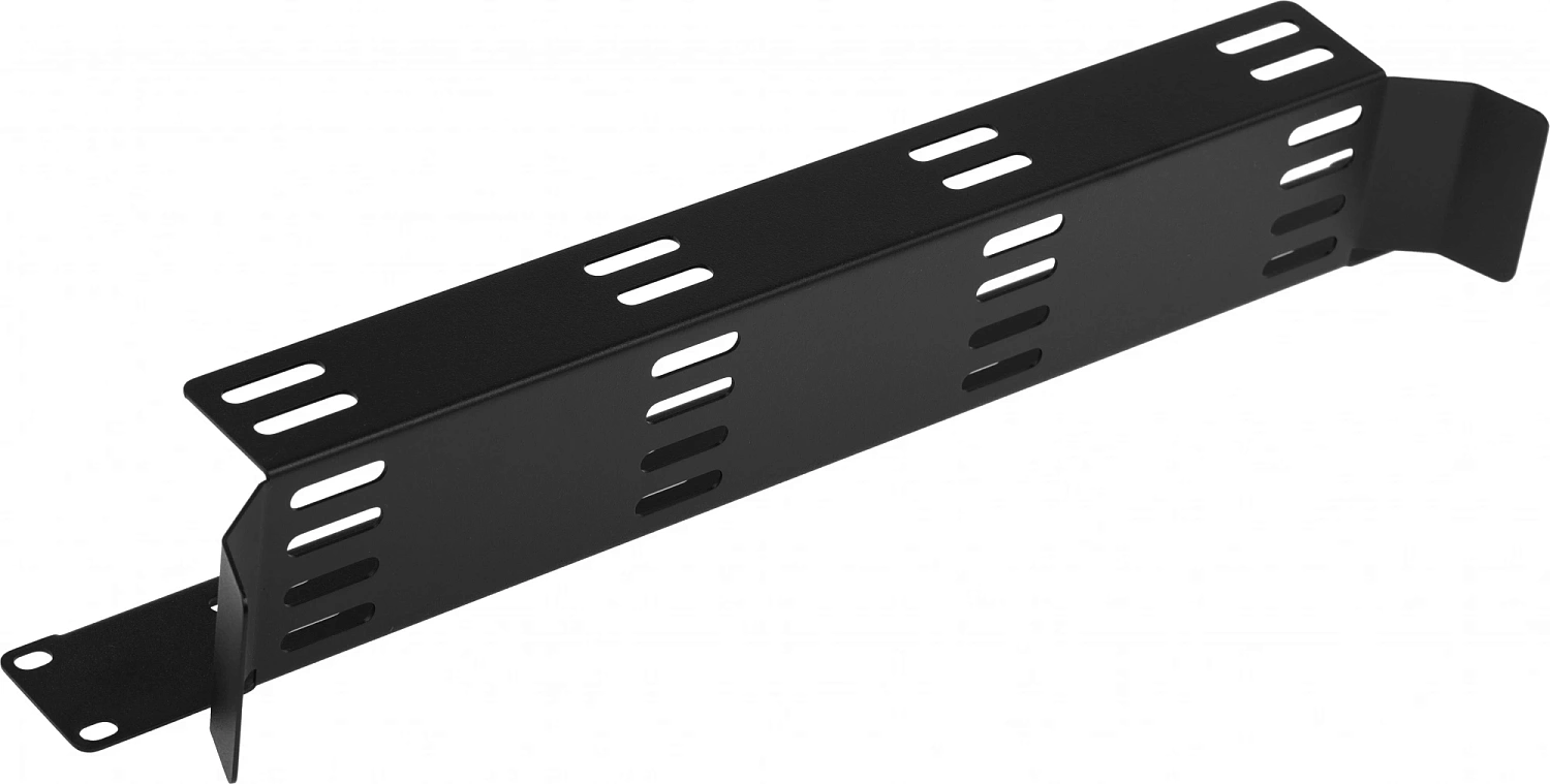 Кабельный органайзер Горизонтальный ЦМО ГКО-Л-1-9005 односторонний пластиковый канал 2U шир.:19" глуб.:67.6мм Кабельный органайзер Горизонтальный ЦМО ГКО-Л-1-9005 односторонний пластиковый канал 2U шир.:19" глуб.:67.6мм